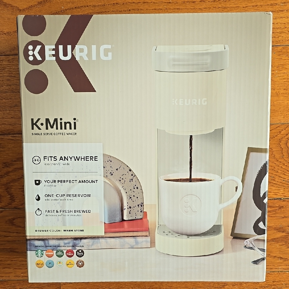 Keurig K-Mini Single Serve Coffee Maker - White